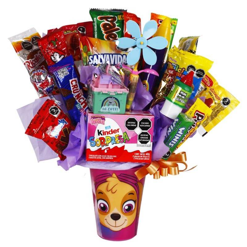 Candy Bouquet Patrulla Canina Skye