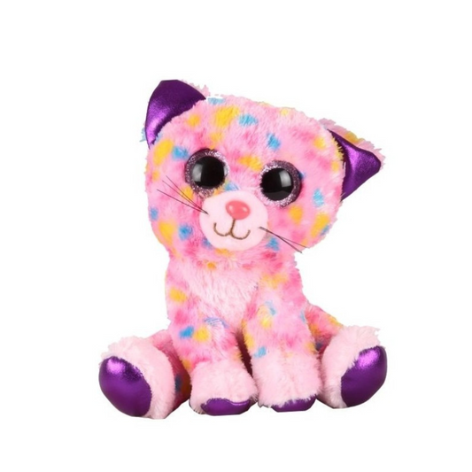 Tierno gatito de peluche rosa