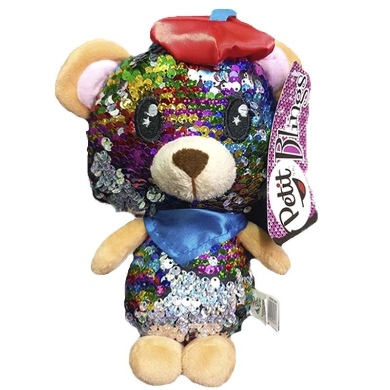 Tetit Ruz Plush with Reversible Sequins