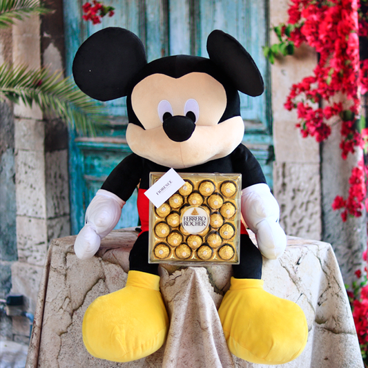 Mickey mouse, peluches, envío en México, regalos, fiorence, chocolates. 