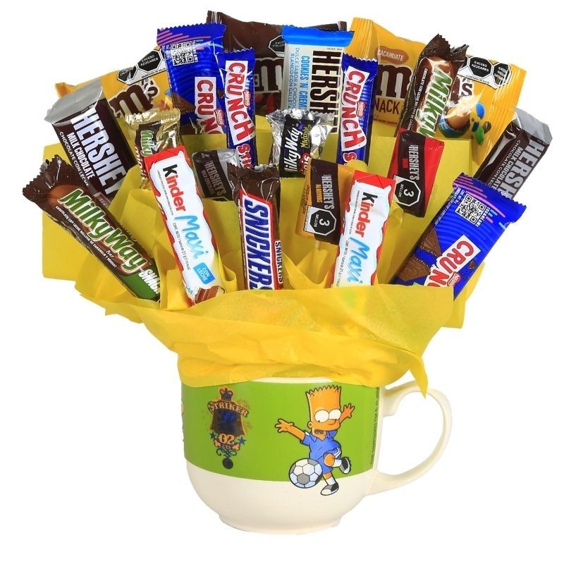 Candy Bouquet Bart Simpson Futbolero