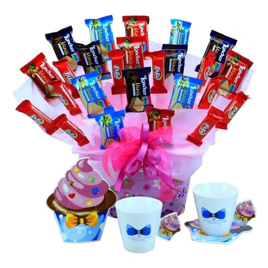 Candy Bouquet Dulce Set  De Té Especial