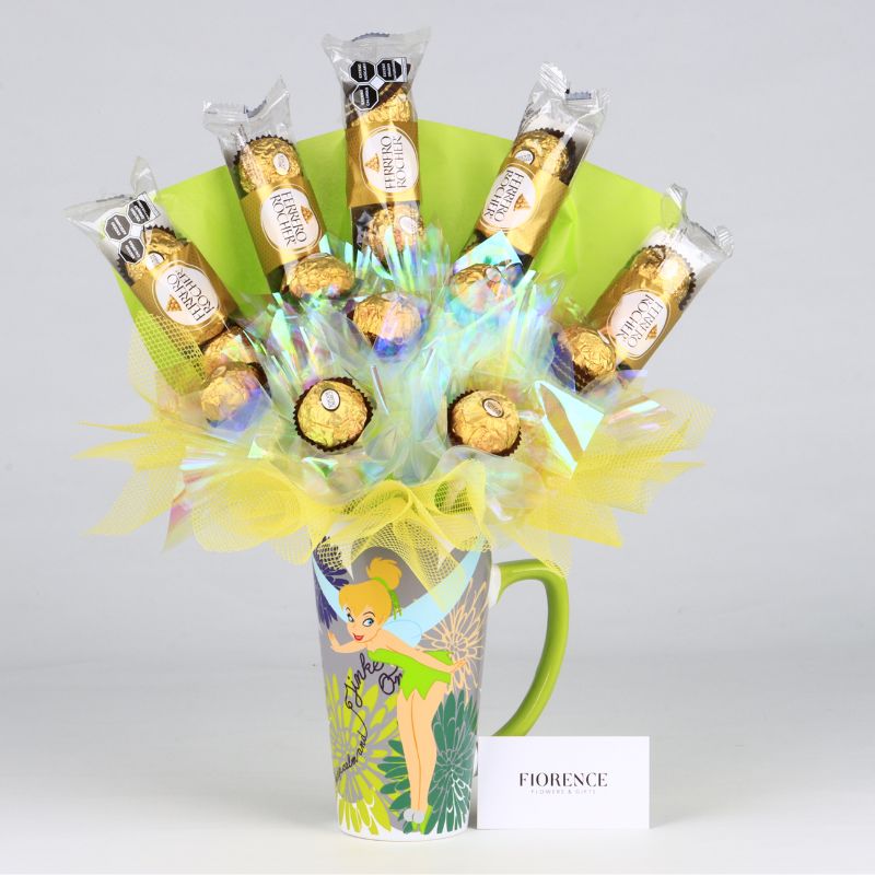 Candy Bouquet Personajes de Disney con Chocolates Ferrero Rocher