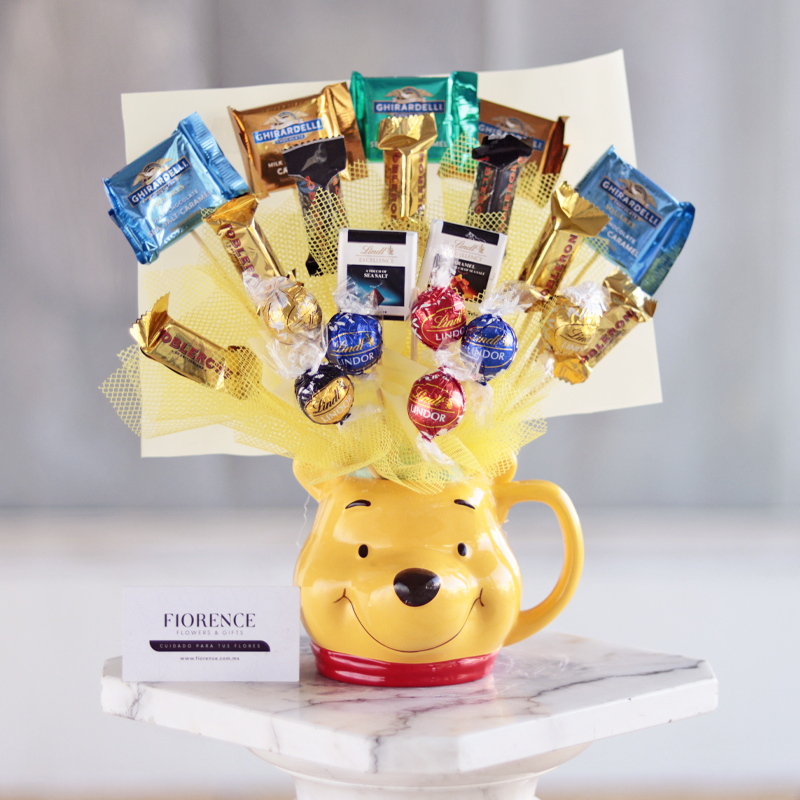 Winnie the Pooh Ceramic Mug Candy Bouquet