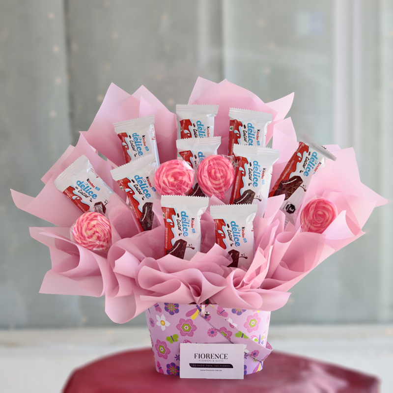 Candy Bouquet Kinder Delice