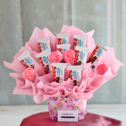 Kinder Delice Candy Bouquet