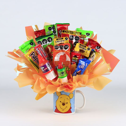 Candy Bouquet "Aventuras con Winnie Pooh y Tigger"