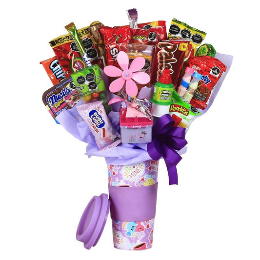 Candy Bouquet Sorpresa En Termo