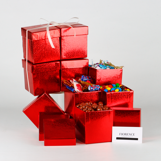 Gift Tower with Chocolates "My Perfect Love"